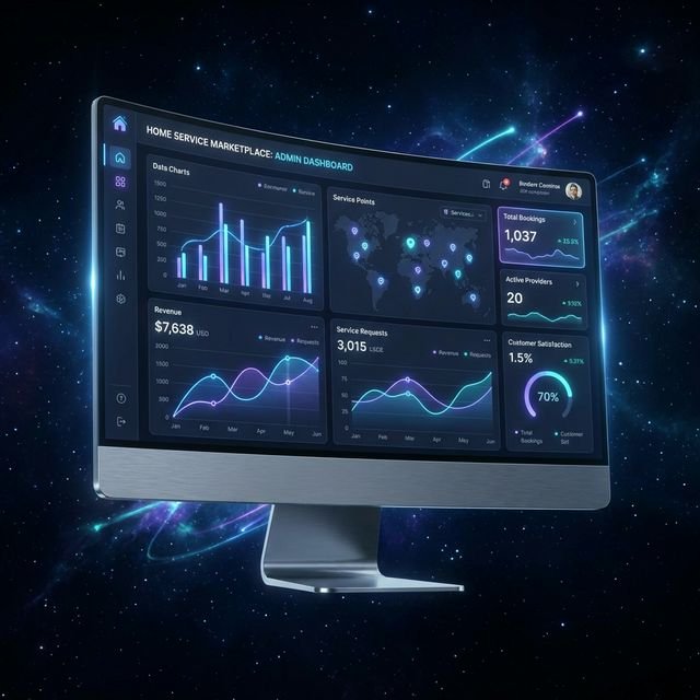 Admin Panel Screenshots