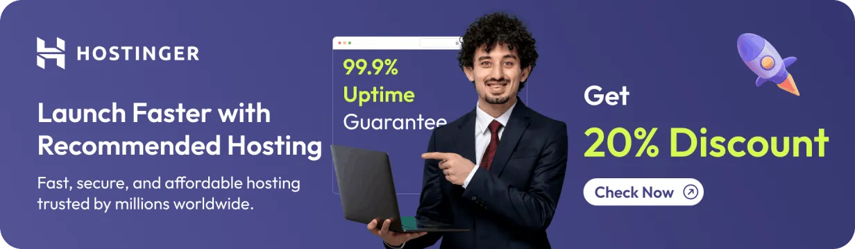 Powered by Hostinger