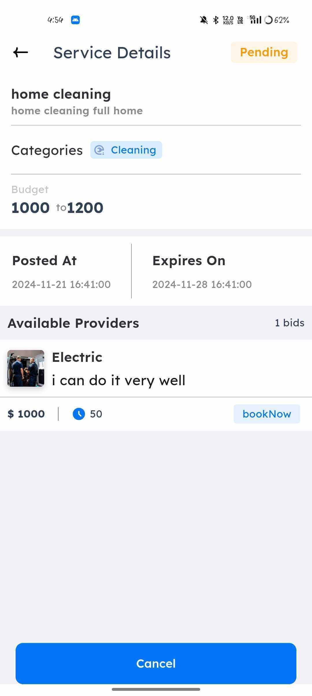 Custom Job With Bidder